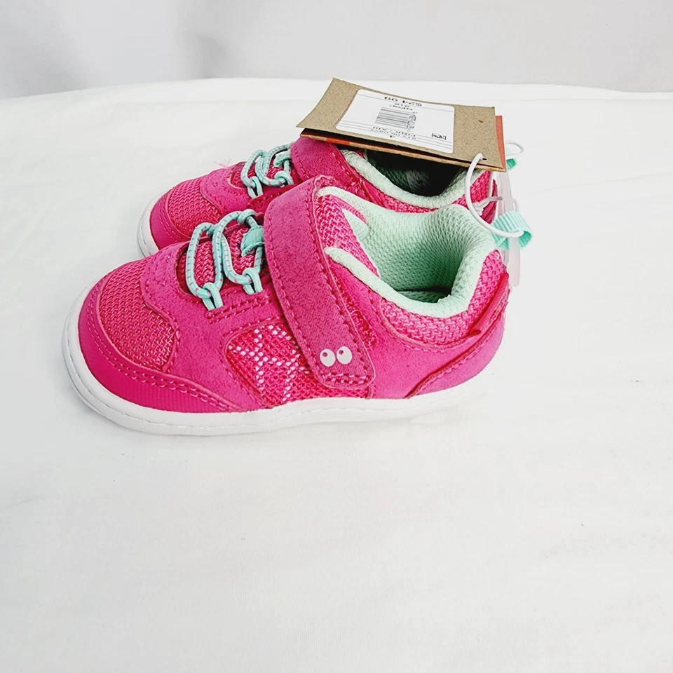 Surprize By Stride Rite Talla 4 Rosa Niños Tenis Etapa 2 Primer Caminante Nuevo Con Etiqueta Foto 4 de 4