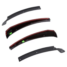 OEM GM 2016-2024 Chevy Camaro Front Molded Splash Mud Guards Black 23436524