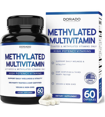 Methylated Multivitamin (Methylated and Activated Vitamins Only - Methylated B C