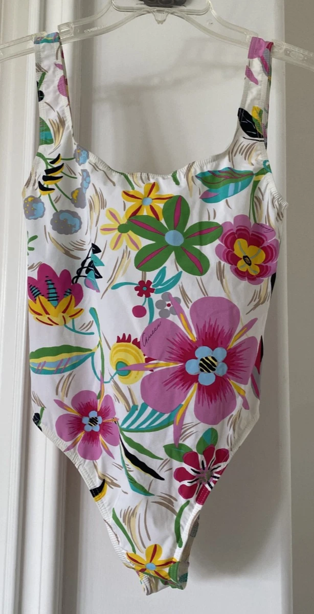 Gucci Size S Floral Regular Size Swimwear for Women for sale | eBay