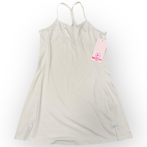 NWT 90 Degree By Reflex Girls Charmed Tennis Dress Mint Julep Size Medium (10) - Picture 3 of 10