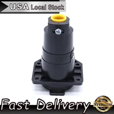 12V 7 Pin Round Trailer Plug 7 Way Socket Adapter Wiring Connectors New US