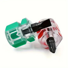 Mini Ultra Short Stubby Screwdriver Set 2 Pieces 1 Phillips 1 Flat Mini Ultra Short Stubby Screwdriver Set 2 Pieces 1 Phillips 1 Flat