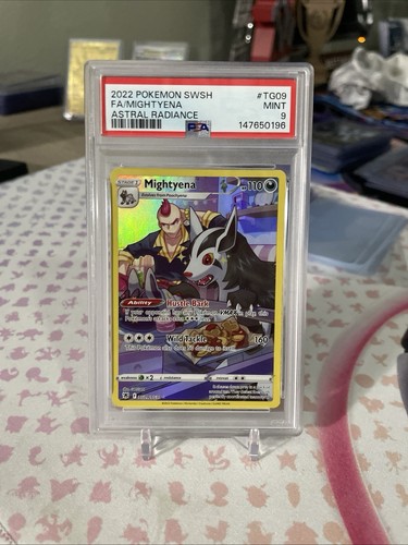 Mightyena graded PSA 9 for sale on eBay