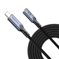 Long 6.6Ft/2M USB C to Usb C Extension Cable Compatible with Thunderbolt 5, High