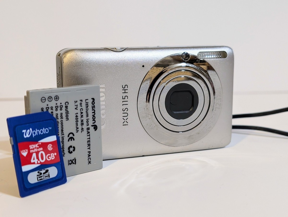 Canon IXUS 115 HS シルバー コンパクトデジタルカメラ Canon IXUS 115 HS - CNET