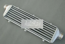 Brand New Full Aluminum Intercooler 550 x140x50 mm 2.2'' Turbo Delta Fin Design