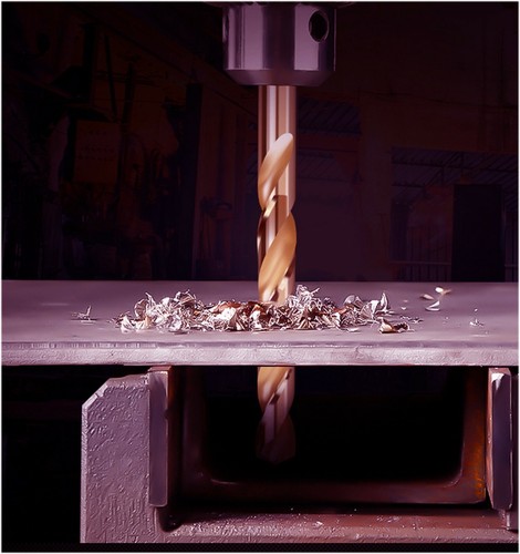 Broca de cobalto HSS 20 piezas 3/32" M35 longitud de trabajo brocas de torsión de metal acero - Imagen 7 de 10