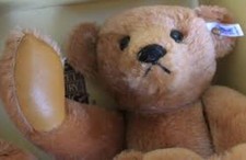 STEIFF Margaret Woodbury Strong Museum Teddy Bear 13 in cinnamon mohair 0156/32