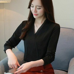 camisas manga larga para mujer de moda