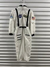 Nasa Astronaut Space Custome Hallowen Backpack And Hat Size 12-14 Used