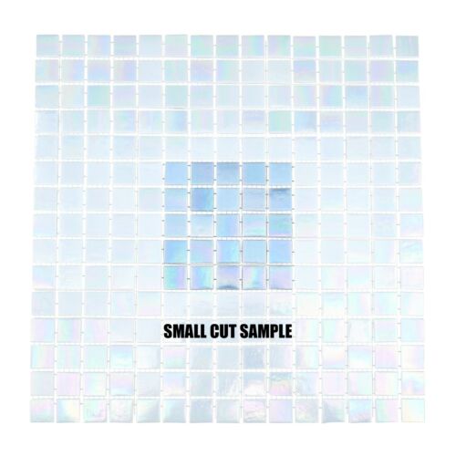 SMALL SAMPLE - Iridescent Glass Mosaic Tile for Kitchen & Bath - Color Varieties - Picture 17 of 45