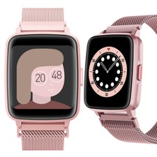 Smartwatch Donna Bluetooth Smartwatch Fitness Tracker Monitor Sonno Ragazze Regalo