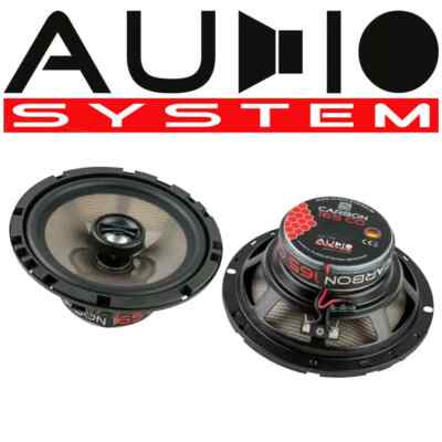 Audiosystem Carbon CO165 16,5cm Lautsprecher Boxen 2 Wege Koaxsystem