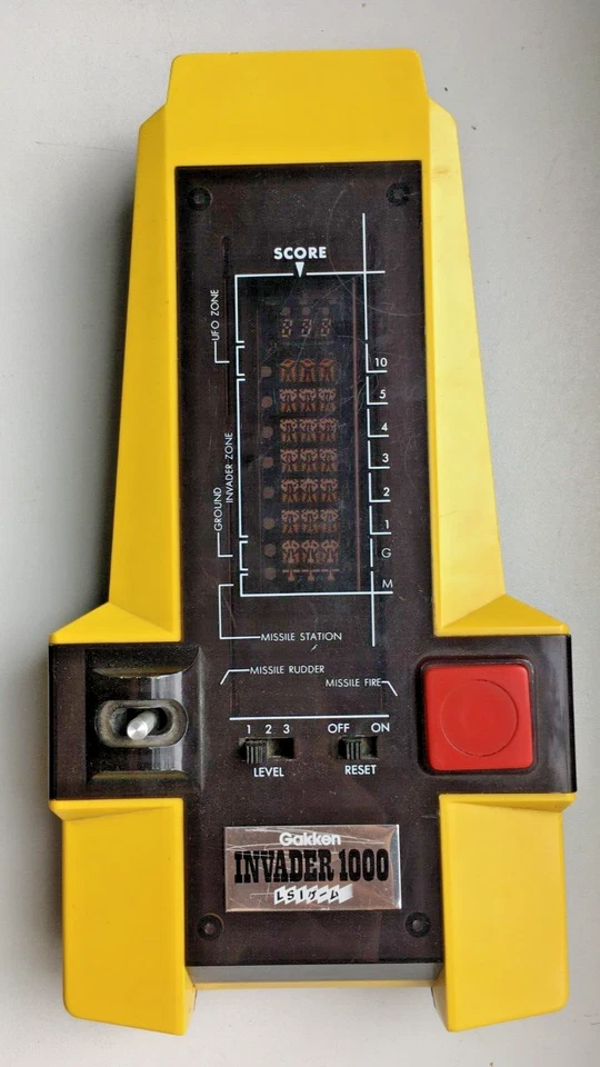 Téléjeu Gaken Invader 1000 / vintage / 1980 / fonctionnel / super rare en D - Photo 2/4