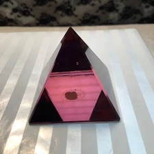 Vintage Purple Crystal Pyramid - Germany - Fast Shipping