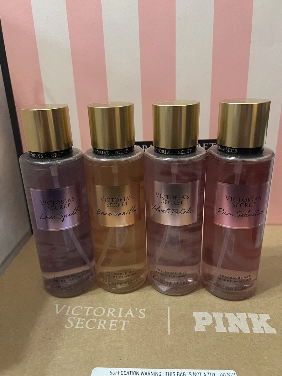 VICTORIA S SECRET Lot 4 CLASSIC FRAGRANCE MIST Collection