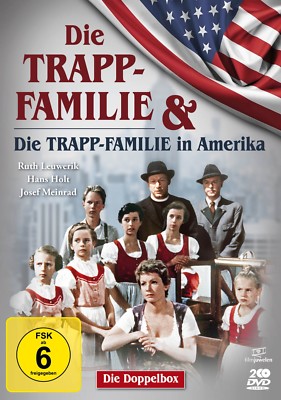 Die Trapp Familie & Die Trapp-Familie in Amerika - Doppelbox - Filmjuwelen [DVD]