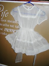 NIB VINTAGE GIRLS DRESS SIZE 7 