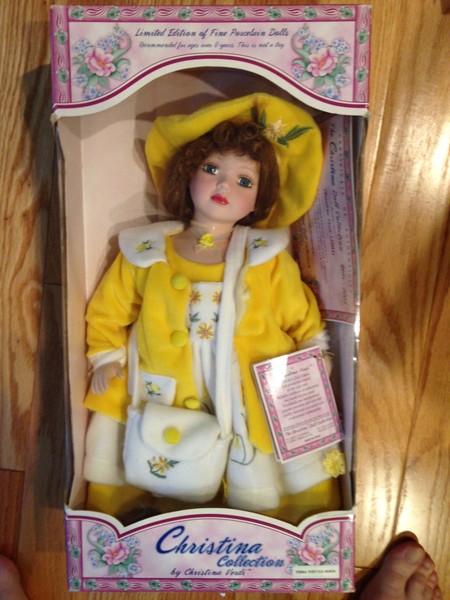 christina collection porcelain dolls