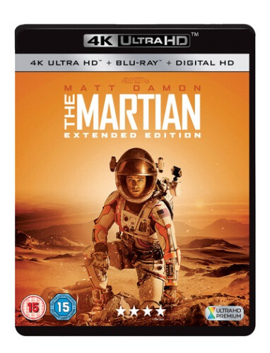 The Martian: Extended Edition [Region Free] [Blu-ray] - DVD - New