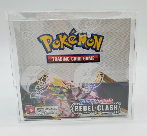 Pokemon Booster Box Acrylic Case Framing/Display Quality Original Case Only