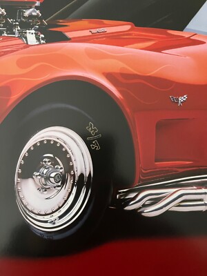 CHEVROLET CORVETTE STINGRAY,1977, RIGHT FOOT FANATICS, AUTHENTIC