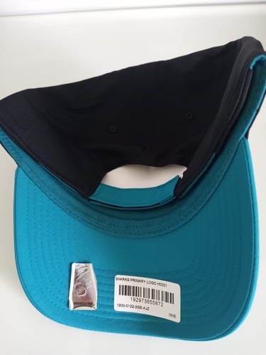 San Jose Sharks NHL Hockey Fanatics Adjustable Snap Back Hat Cap - Picture 2 of 3