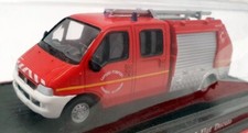 DelPrado 1/57 Scale Diecast DP1208E - 2002 VPI Fiat Ducato Fire Truck