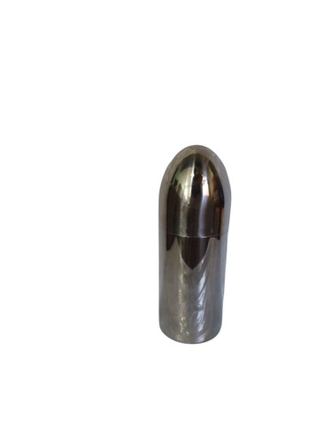 Vintage MCM Metrokane Stainless Steel Bullet Shaped Cocktail Shaker GUC 4pc - Picture 7 of 15