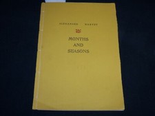 1980 MONTHS AND SEASONS BOOK - ALEXANDER HARVEY - LIMITED EDITION #258 - J 6633