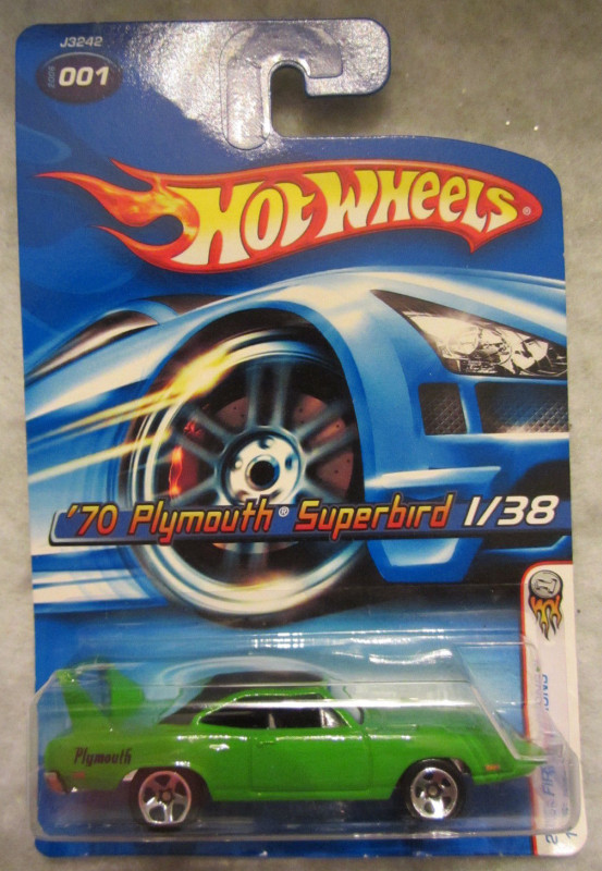 '70 Plymouth Superbird Modified Road Runner Hot Wheels 2006-001 First Editions
