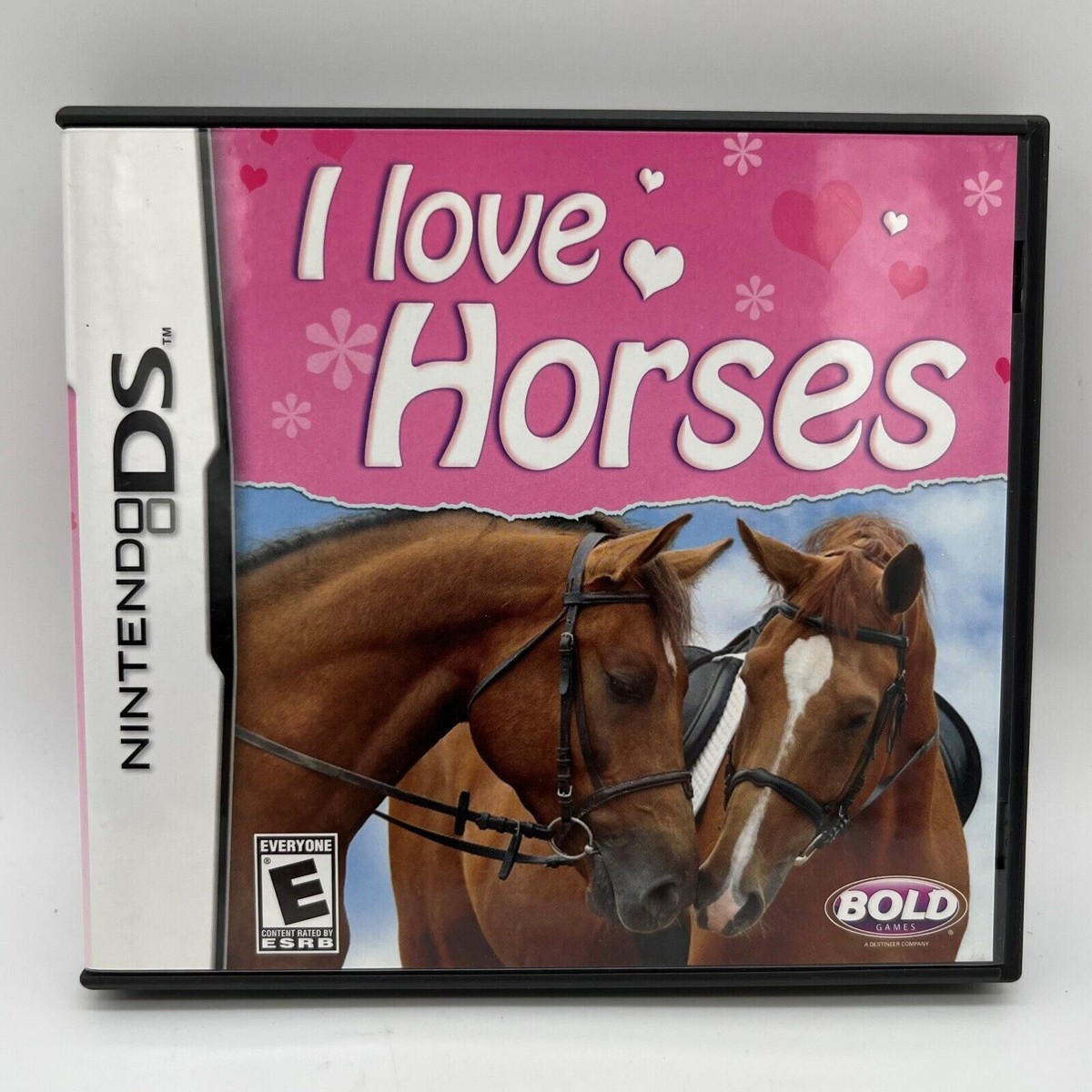 I Love Horses for Nintendo DS 2009 in Original Case with Manual by