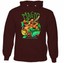 thumbnail 6 - Magic Mushrooms Mens Funny LSD Hoodie Psychedelic Glastonbury Festival Leeds