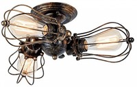 Vintage Ceiling Light Industrial Rotatable Semi-flush Mount Indoor Lighting Oil Vintage Ceiling Light Industrial Rotatable Semi-flush Mount Indoor Lighting Oil