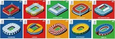 Stickers UEFA EURO G P1 e P2, loghi, Italy UEFA Euro 2024 Germany topps a scelta