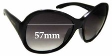 SFx Replacement Sunglass Lenses Fits Prada Spr20l Pr20ls - 57mm Wide