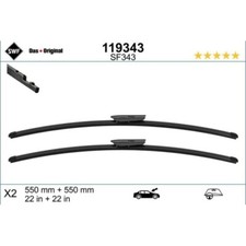 1x Wischblatt SWF 119343 passend für MERCEDES-BENZ
