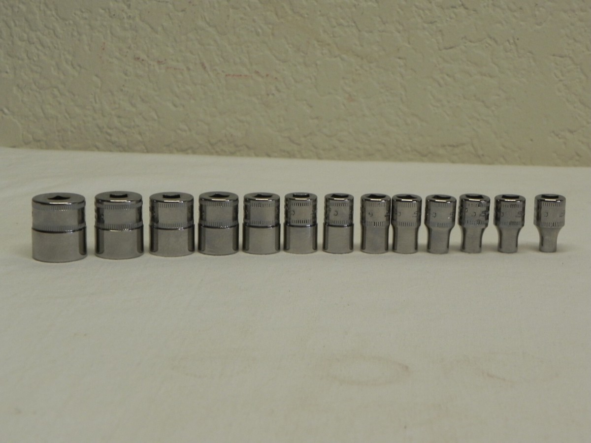 Snap-On 117TMM 17 Piece 1/4 Snap-On 117TMM 17 Piece 1/4