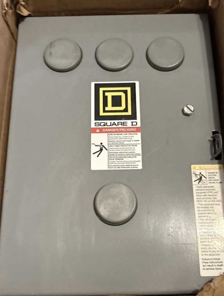 Nuevo Contactor de Iluminación Cuadrado D 30 A, 8903SMH2V02F4 Clase 8903 Multipolo Foto 4 de 4