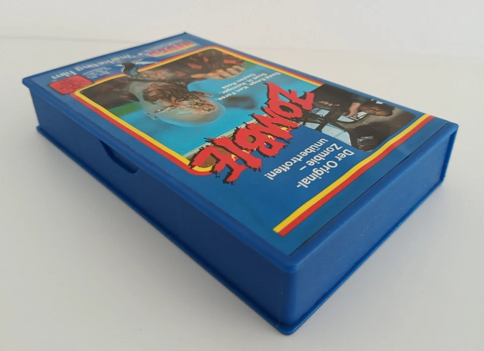 ZOMBIE Original VHS Marketing Film Video Hartbox VV-3015 Dawn of the dead V2000 - Bild 4 von 4