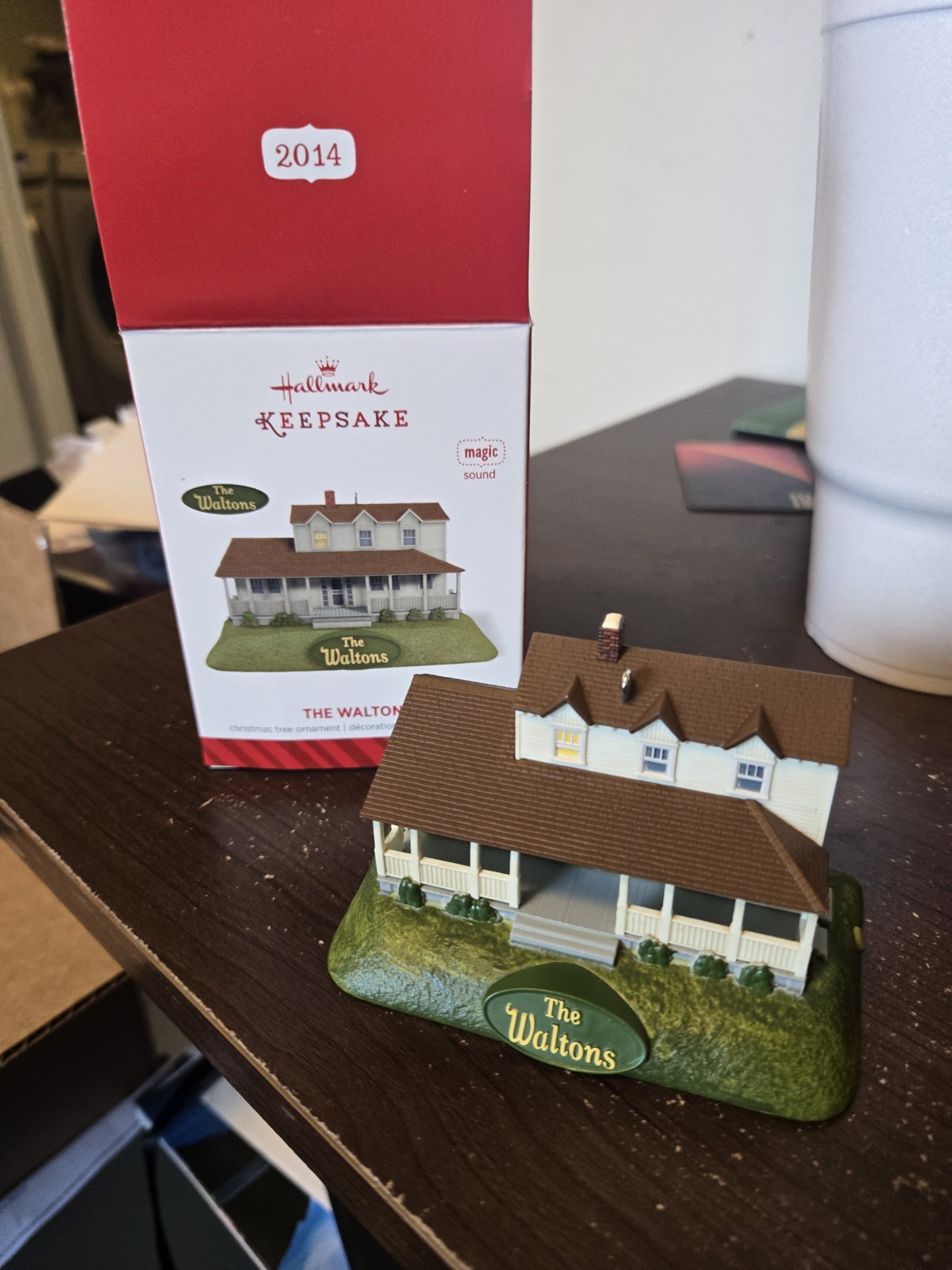 2014 Hallmark Keepsake The Waltons Magic Sound Christmas Tree Ornament