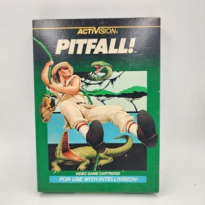Pitfall! Intellivision Video Game Activision 1982