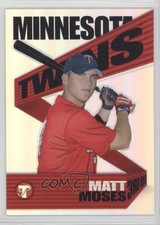 2004 Topps Pristine Uncirculated Refractor 358/399 Matt Moses #141 11pj
