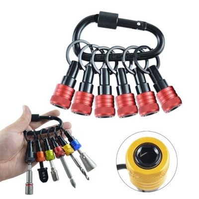 Professional 1/4inch Hexagonal Bit Holders Set 6PCS for Quick Screw Tightening