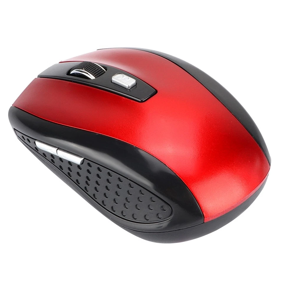 New 6D Ultra Thin 2.4G 1200DPI USB Wireless Mouse Ergonomic Optical Positioning - Image 2 of 4