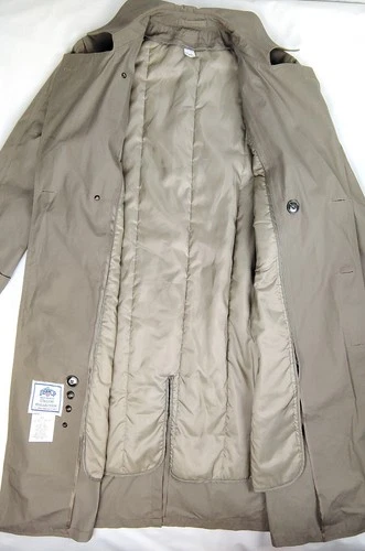 NWT DSCP Valor Collection All Weather Trench Coat Removable Quilt Liner Mens 40L image 4