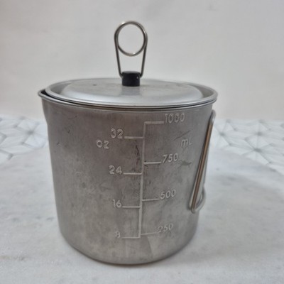 Water Mug Cup with Lid and Foldable Handle, Cup Outdoor Mug 100 ML Camping