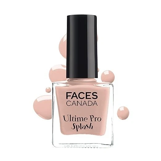 FACES CANADA Ultime Pro Splash Nail Enamel - Biscotti 124 (8ml) | Quick Drying |
