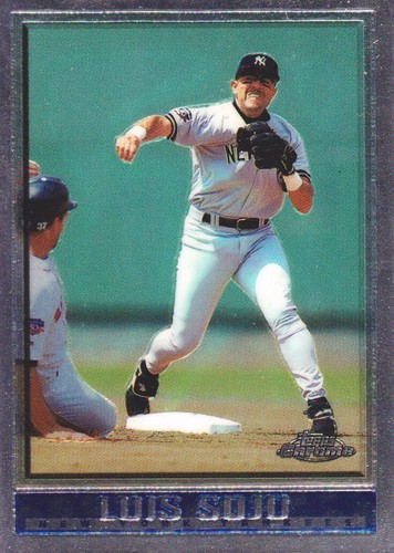1998 Topps Chrome Luis Sojo #196 card